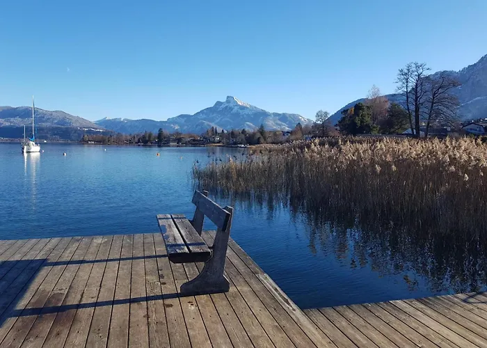Am Ring - Ruhiges Im Gruenen, Fruehstueck Auf Eigener Terrasse Mit Morgensonne Und Fusslaeufig Zum Badeplatz Schwarzindien Am Mondsee Séjour chez l'habitant Sankt Lorenz (Vocklabruck)